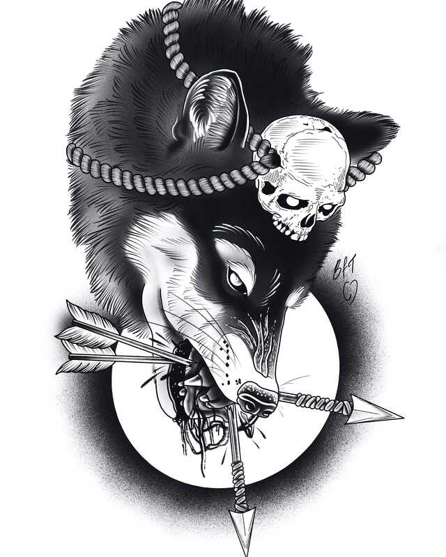 Prints for sale - black_fox_tattoo